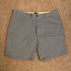 J Crew 7 inch inseam blue shorts